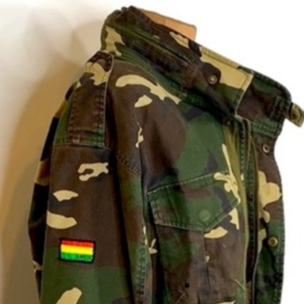 Matix Military Field Camo Vintage Skateboarding Jacket Torey Pudwell Size Medium